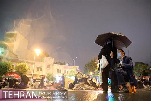 مراسم احیای شب نوزدهم در مسجد امام صادق(ع) 5