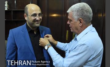 دیدار دکتر گیل آبادی با معاون بین الملل شهردار هاوانا 4