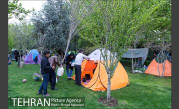 روز طبیعت بارانی در بوستان رازی 11