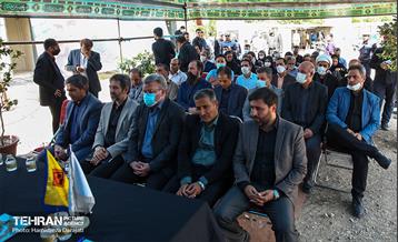 مراسم امضا تفاهم‌نامه واگذاری زمین دپوی خط ۱۰ مترو 9