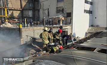 حریق در بازار تجریش 10