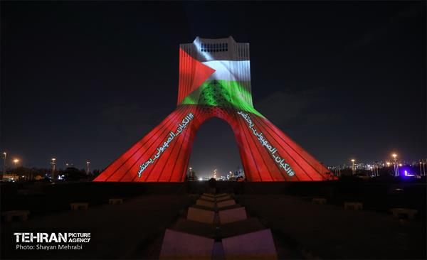 ویدئومپینگ حمایت از پیروزی مردم فلسطین در میدان آزادی 19