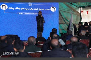 آغاز کاشت ۲۵ هزار اصله نهال غیرمثمر در بوستان چیتگر 27