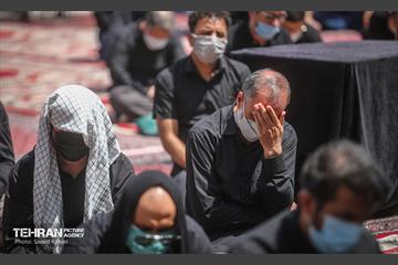 مراسم عزاداری عاشورای حسینی در امامزادگان سیدجعفر(ع) و حمیده خاتون(س) 11