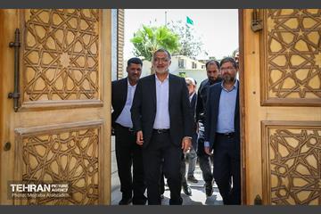 دیدار شهردار تهران با تولیت حرم حضرت عبدالعظیم حسنی(ع) 3