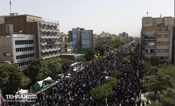 تشییع شهدای اقتدار ملی در تهران 3