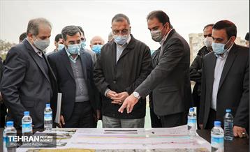 بازدید شهردار تهران از باغ‌راه حضرت فاطمه زهرا (س) 14