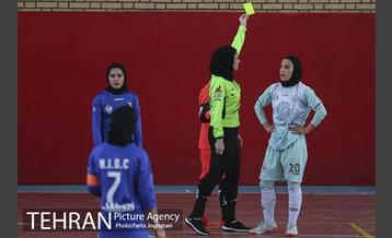 دیدار دو تیم فوتسال زنان سایپا و ملی حفاری 3