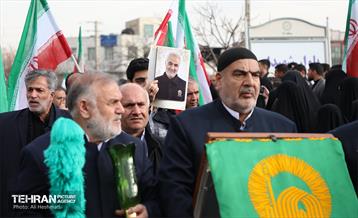 مراسم تشییع شهیده فائزه رحیمی 10