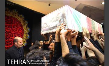 عزاداری شب هشتم محرم در جوار پیکر شهید باقر ناظری 19