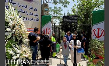 وداع باشکوه مردم با عباس کیارستمی 31