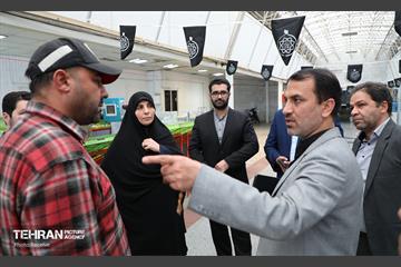 بازدید مدیرعامل سازمان میادین میوه و تره بار شهرداری تهران از ظرفیت های منطقه هشت 16