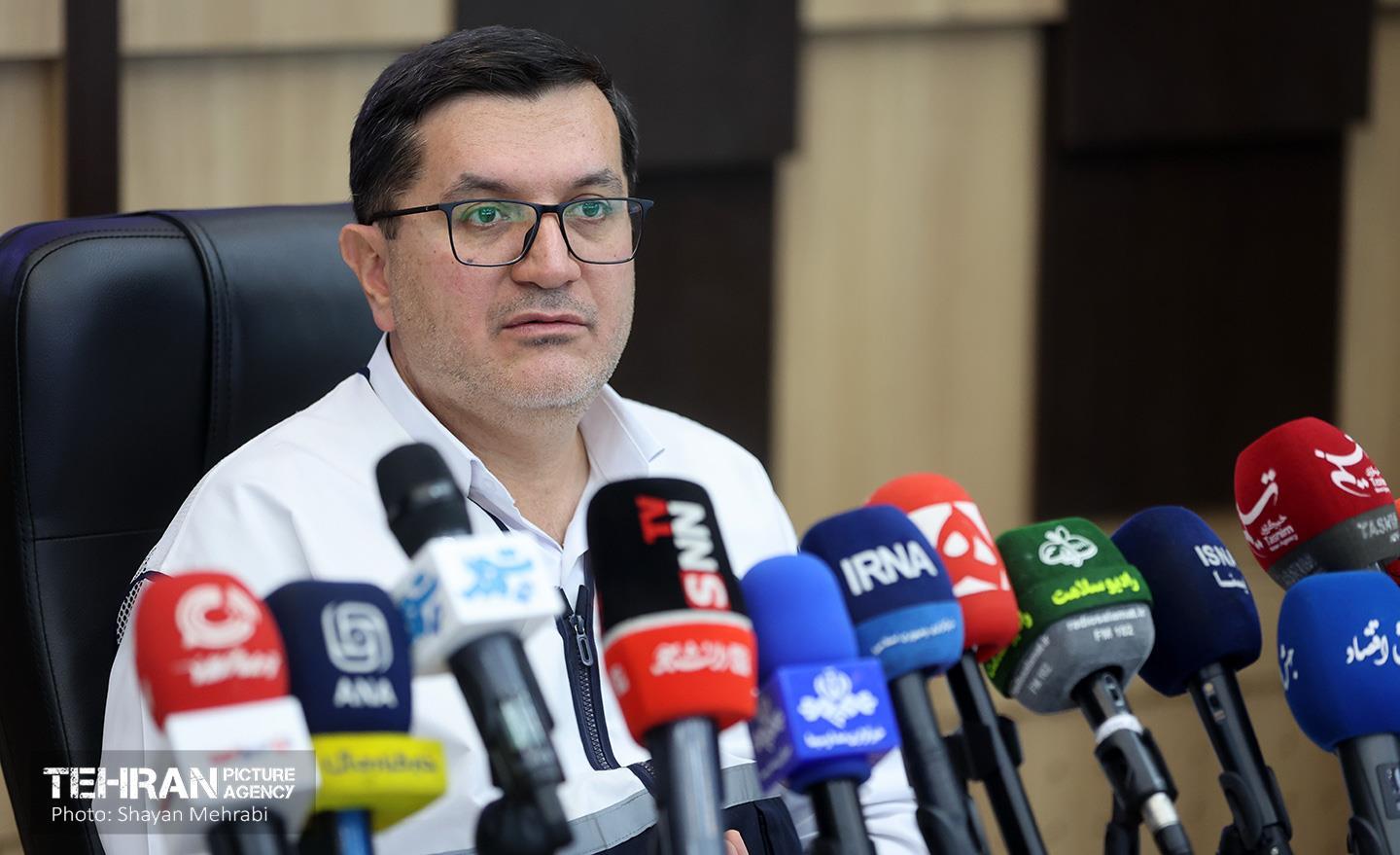 نشست خبری رئیس سازمان پیشگیری و مدیریت بحران شهر تهران 21