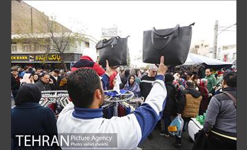 بازار دست فروشان در آخرین روز سال  13