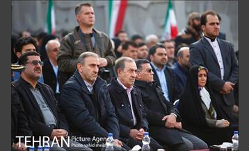 آیین برافراشتن بزرگترین پرچم جمهوری اسلامی ایران  15