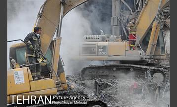 هشتمین روز آواربرداری ساختمان پلاسکو-1 28