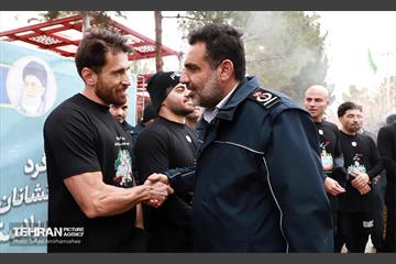 مراسم نهمین سالگرد شهدای آتش نشان حادثه ساختمان پلاسکو 2