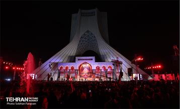 آئین بدرقه زائران اربعین در میدان آزادی 20