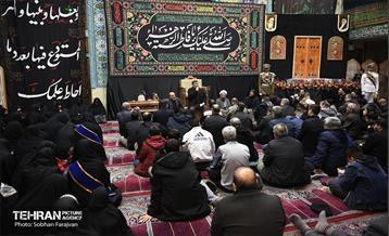 تشییع پیکر شهید گمنام در مسجد حجت(عج) 7