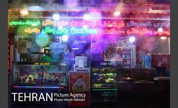 شب بارانی تهران 18