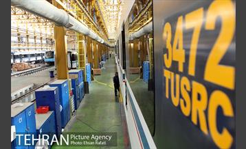 بازدید دکتر نجفی از واگن سازی پارس 16