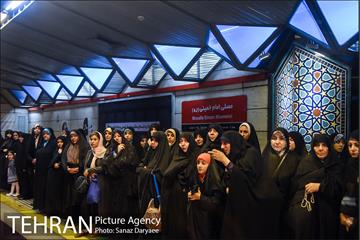 خدمات‌رسانی مترو تهران به نمازگزاران عیدسعیدفطر 29