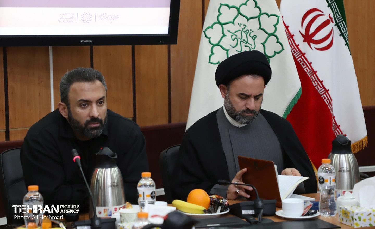 حضور عضو شورای اسلامی شهر در منطقه ۱8 30