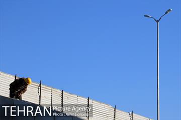 بازدید معاون فنی عمران شهرداری و اعضای شورای شهرتهران از پروژه تقاطع غیرهمسح شهیدهمدانی 3