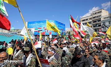 راهپیمایی وز قدس در پایتخت 43