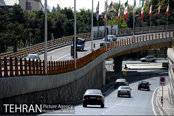 پل غیر همسطح بزرگراه شهید چمران (پل شهید نوروزی) 9