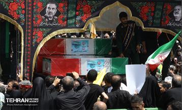 تشییع شهدای اقتدار ملی در تهران - 3  13