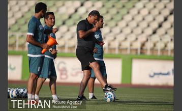 تمرین تیم فوتبال سایپا تهران