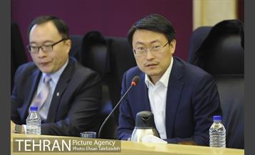 نشست مشترک شهردارتهران با رئیس اتاق بازرگانی بین المللی چین 11