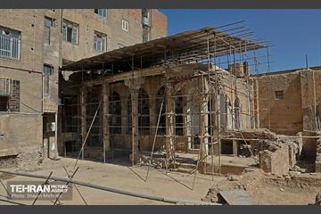 آغاز فاز دوم مرمت عمارت علاالدوله 36