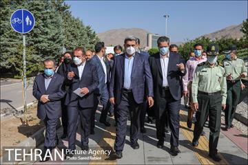 آئین بهره برداری از پروژه های مجموعه فرهنگی گردشگری دریاچه شهدای خلیج فارس 7