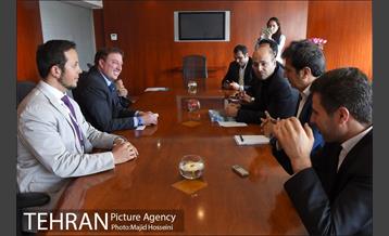 دیدار دکتر گیل آبادی با ادواردو حسین معاون شهردار کیتو پایتخت اکوادور 1