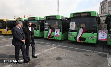مراسم اختصاص ۳۳۴ دستگاه اتوبوس ویژه انتخابات 9