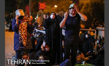 مراسم احیای شب بیست و سوم ماه مبارک رمضان در گلزار شهدای بهشت زهرا(س) 38