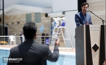 افتتاح استخر روباز مجموعه فرهنگی هنری ورزشی شهربانو 14