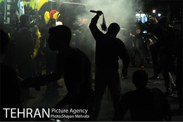 عزاداری شب تاسوعا در خیابان های تهران 5