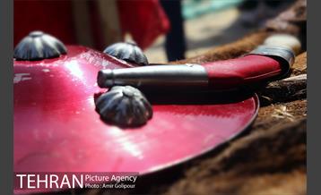 مراسم آتش زدن خیمه ها در ظهر عاشورا‎ 19