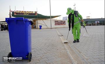 خدمات نیروهای پاکبان شهر تهران در اربعین حسینی 42