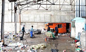 تخلیه و پلمب مرکز غیرمجاز پسماند در منطقه 17 31