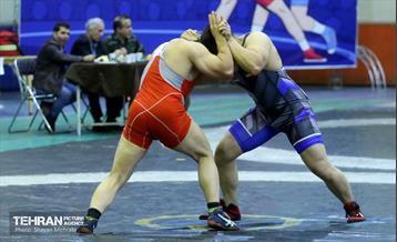 مسابقات کشتی آزاد شهرداری تهران 3