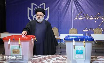 حضور رییس جمهوری در انتخابات ۱۴۰۲ 5