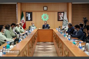 نشست شهردار تهران با فرمانده نیروی انتظامی تهران بزرگ 9