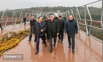 بازدید شهردار تهران از منطقه فرهنگی و گردشگری عباس اباد 24