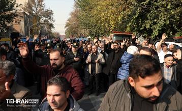 عزاداری شهادت حضرت فاطمه(س) در منطقه 17 18