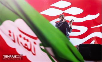 مراسم عزاداری شهادت رهبر انقلاب اسلامی در میدان ولیعصر(عج)