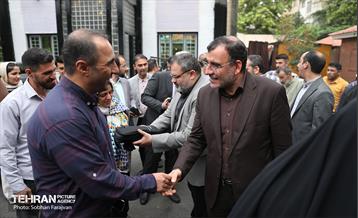 مراسم بدرقه کاروان اعزامی کارکنان شهرداری تهران به عتبات عالیات 7